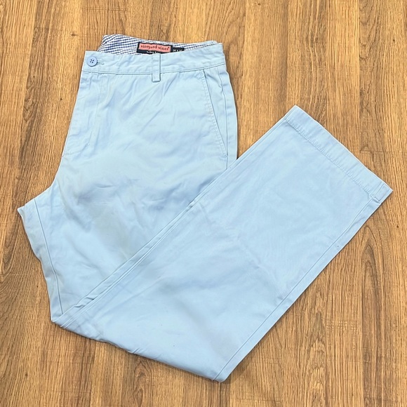 Vineyard Vines Blue Slim Pant - Picture 2 of 5